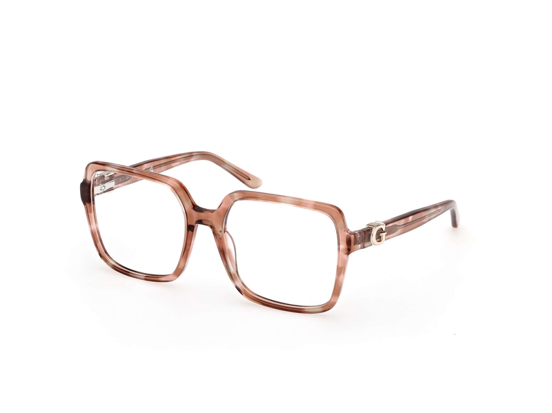 Guess GU50228 Brillestel (Form: Firkantet - Farve: Hvid)