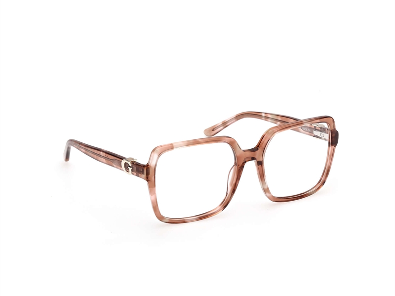 Guess GU50228 Brillestel (Form: Firkantet - Farve: Hvid)