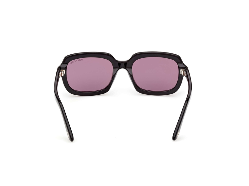 TOM FORD FT1342 Solbrille (Form: Firkantet - Farve: Sort)