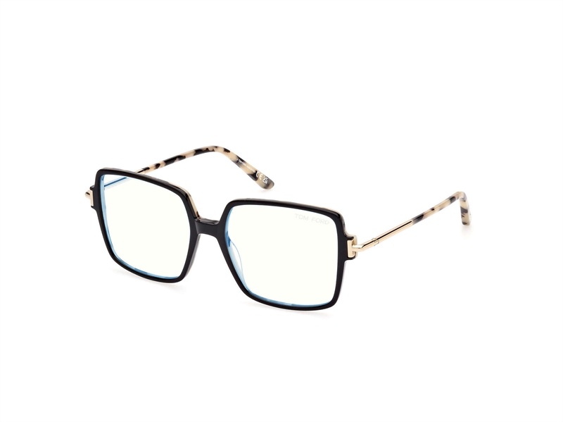Tom Ford FT5915-B Brillestel (Form: Firkantet - Farve: Sort)