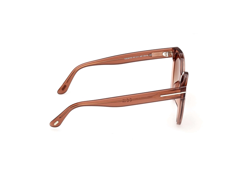 Tom Ford FT1311 Solbrille (Form: Rund - Farve: Brun)