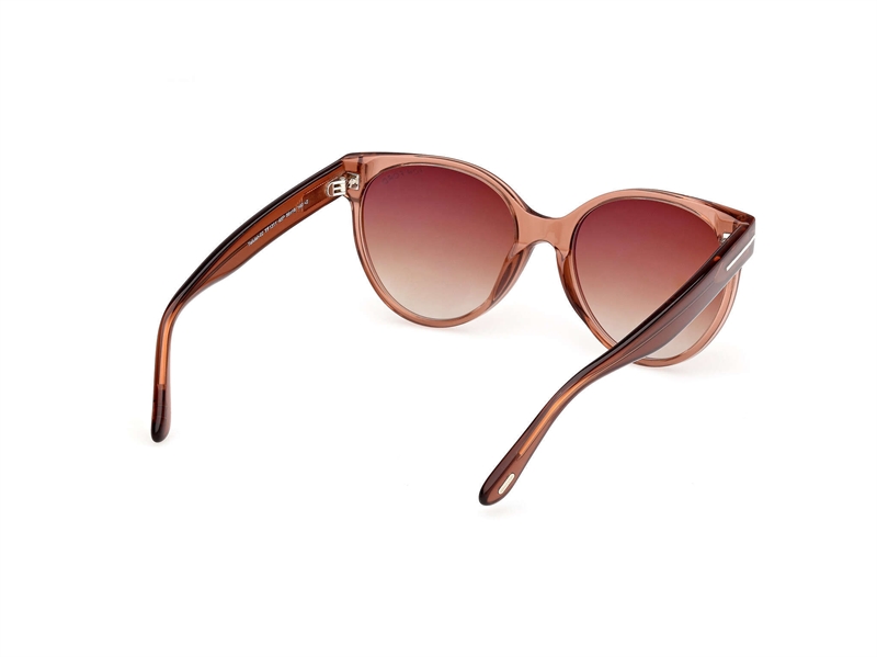 Tom Ford FT1311 Solbrille (Form: Rund - Farve: Brun)