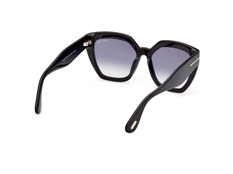 Tom Ford FT0939 Solbrille (Form: Firkantet - Farve: Sort)