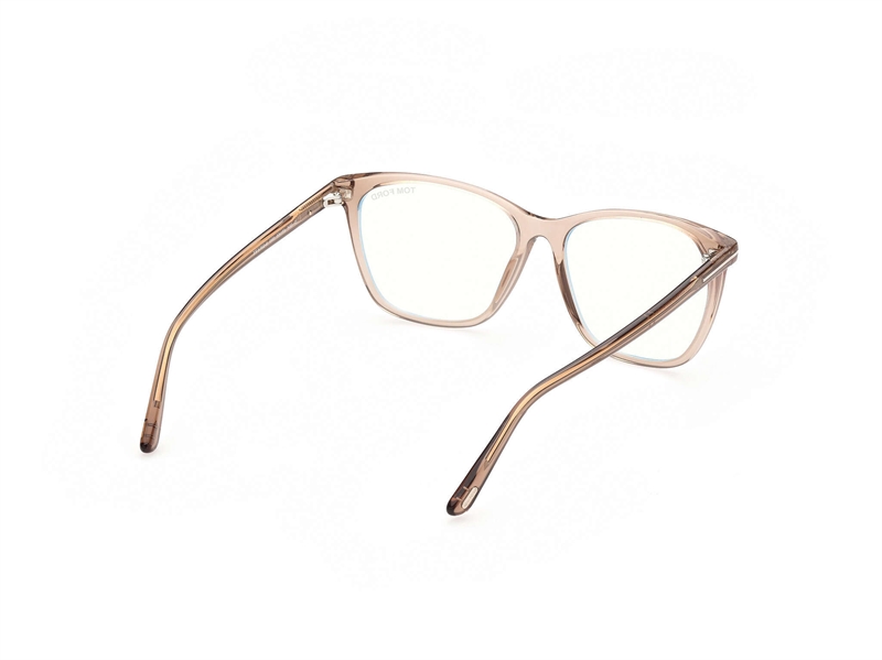 Tom Ford FT5762-B Brillestel (Form: Firkantet - Farve: Brun)