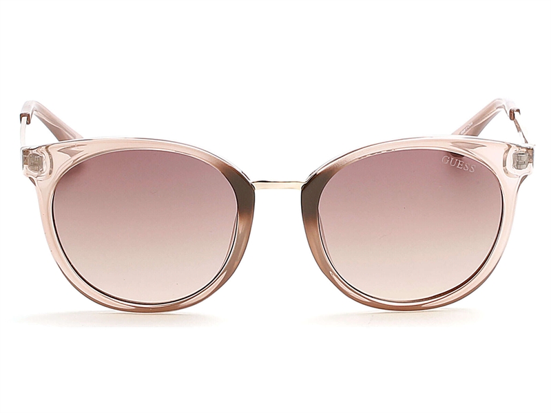 Guess GU7459 Solbrille (Form: Rund - Farve: Brun)