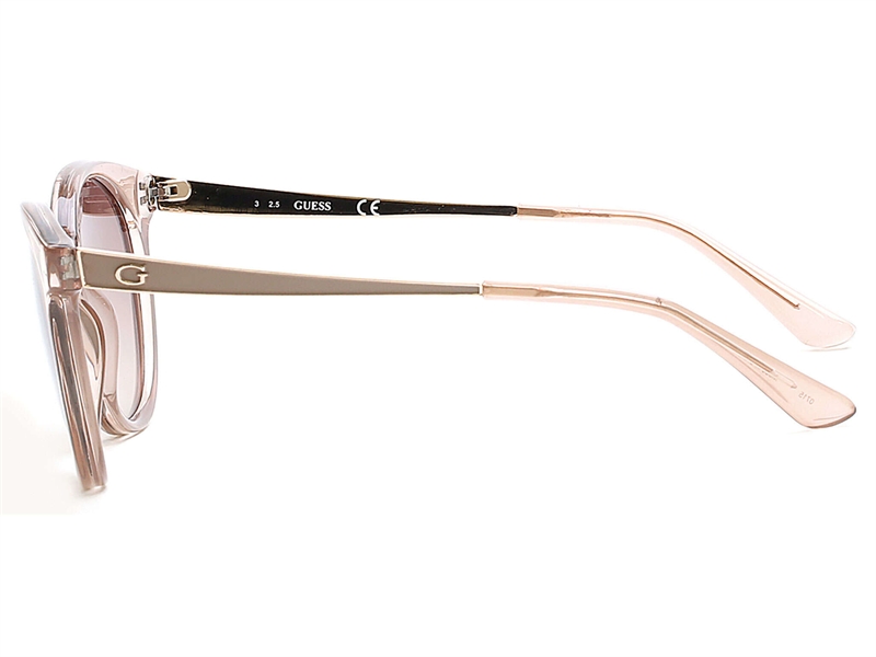 Guess GU7459 Solbrille (Form: Rund - Farve: Brun)