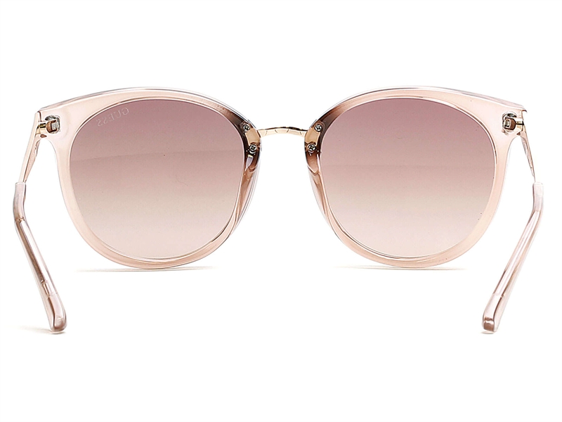 Guess GU7459 Solbrille (Form: Rund - Farve: Brun)