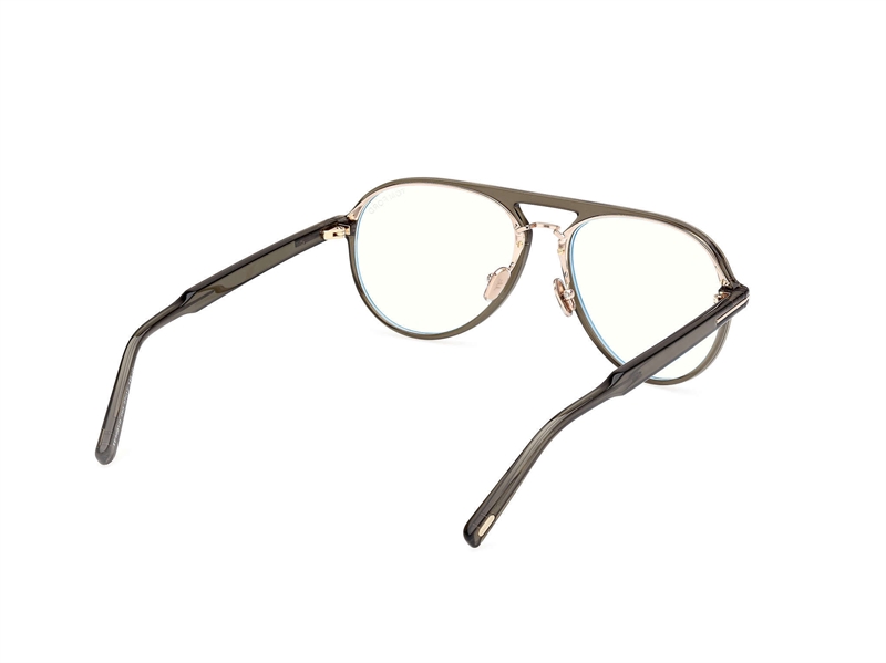Tom Ford FT5981-B Brillestel (Form: Pilot - Farve: Grøn)