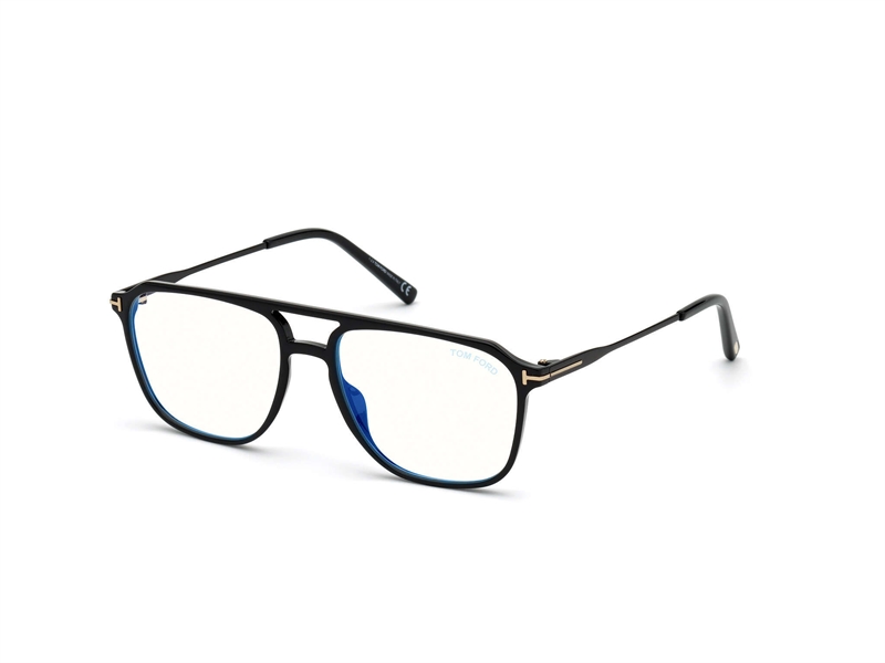 Tom Ford FT5665-B Brillestel (Form: Andet - Farve: Sort)