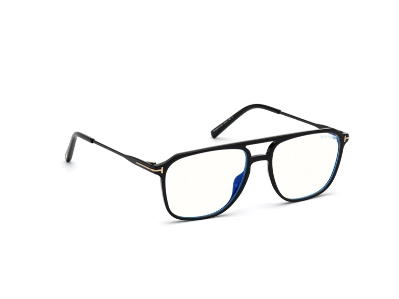 Tom Ford FT5665-B Brillestel (Form: Andet - Farve: Sort)