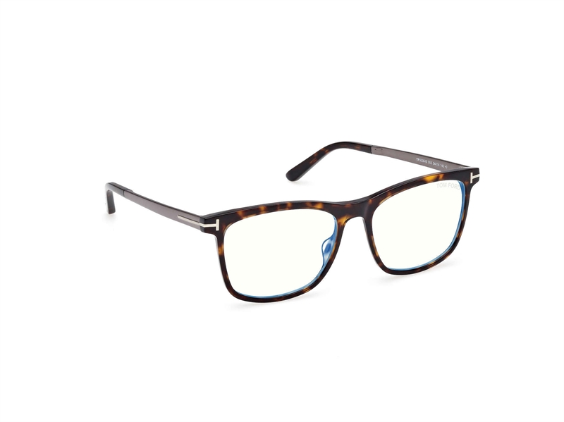 Tom Ford FT6038-B Brillestel (Form: Firkantet - Farve: Havana)