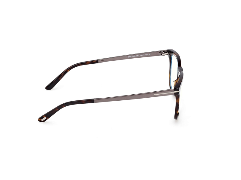 Tom Ford FT6038-B Brillestel (Form: Firkantet - Farve: Havana)