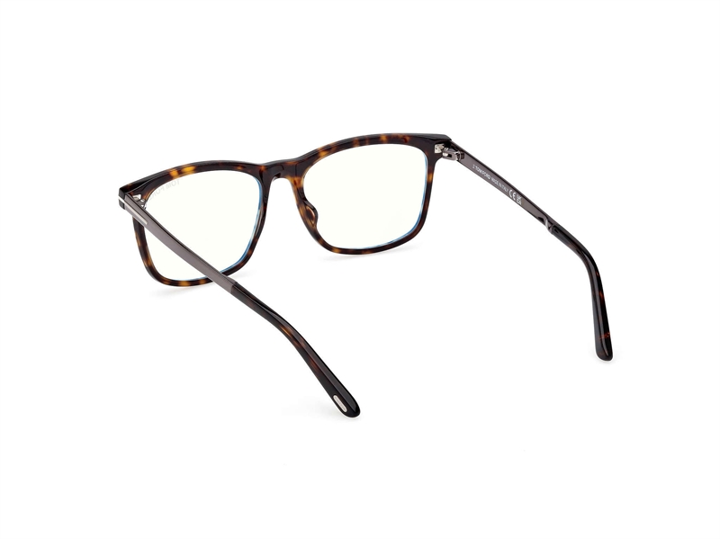 Tom Ford FT6038-B Brillestel (Form: Firkantet - Farve: Havana)