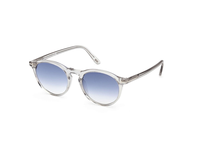 Tom Ford FT0904 Solbrille (Form: Rund - Farve: Grå)