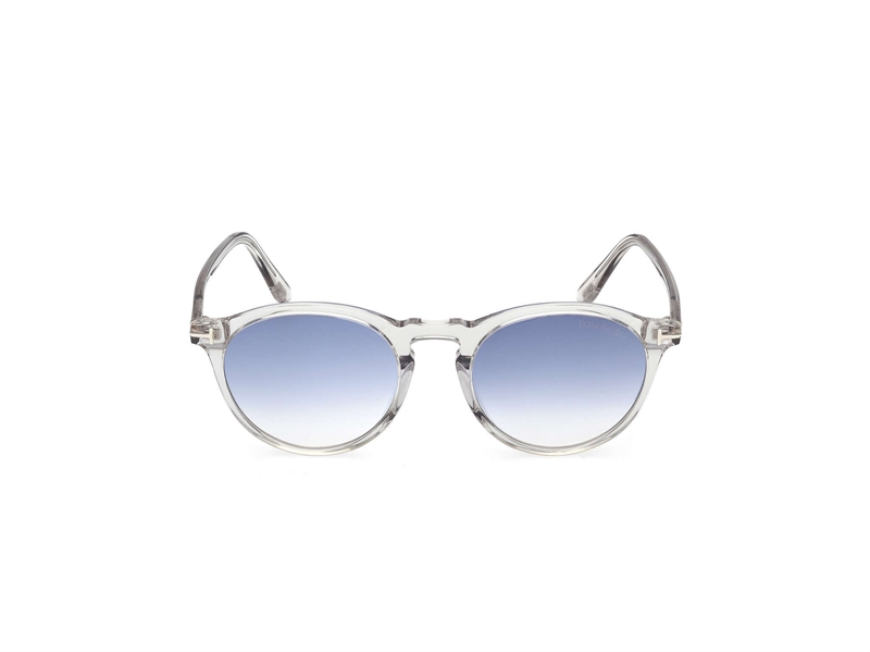 Tom Ford FT0904 Solbrille (Form: Rund - Farve: Grå)