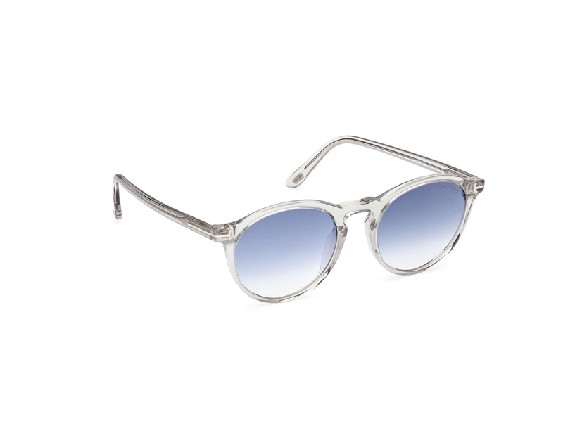 Tom Ford FT0904 Solbrille (Form: Rund - Farve: Grå)