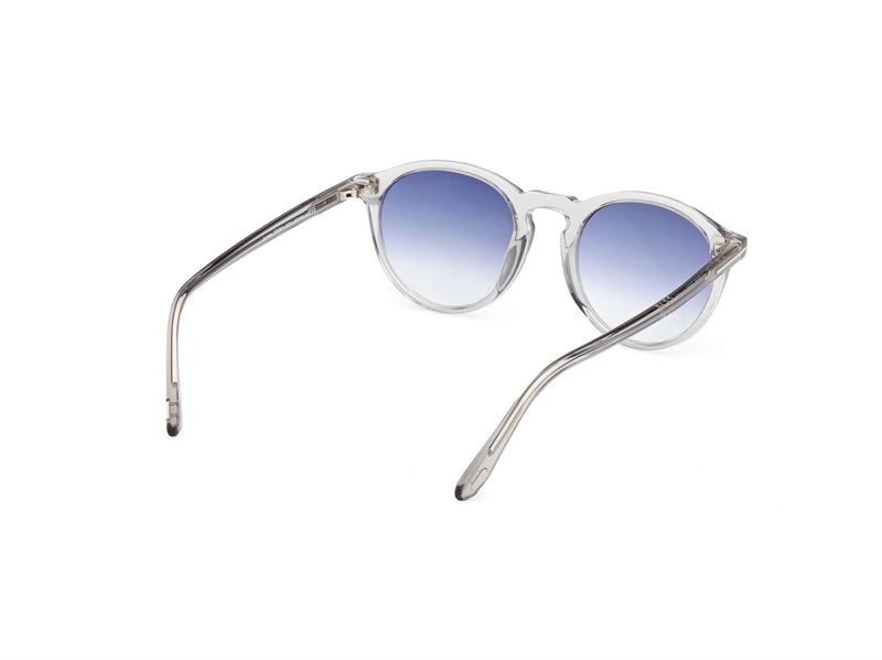 Tom Ford FT0904 Solbrille (Form: Rund - Farve: Grå)