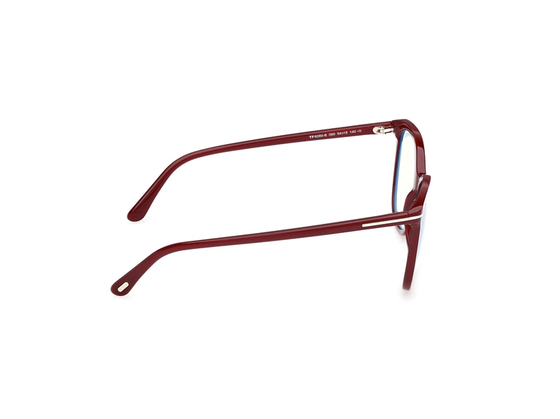 Tom Ford FT6089-B Brillestel (Form: Firkantet - Farve: Rød)