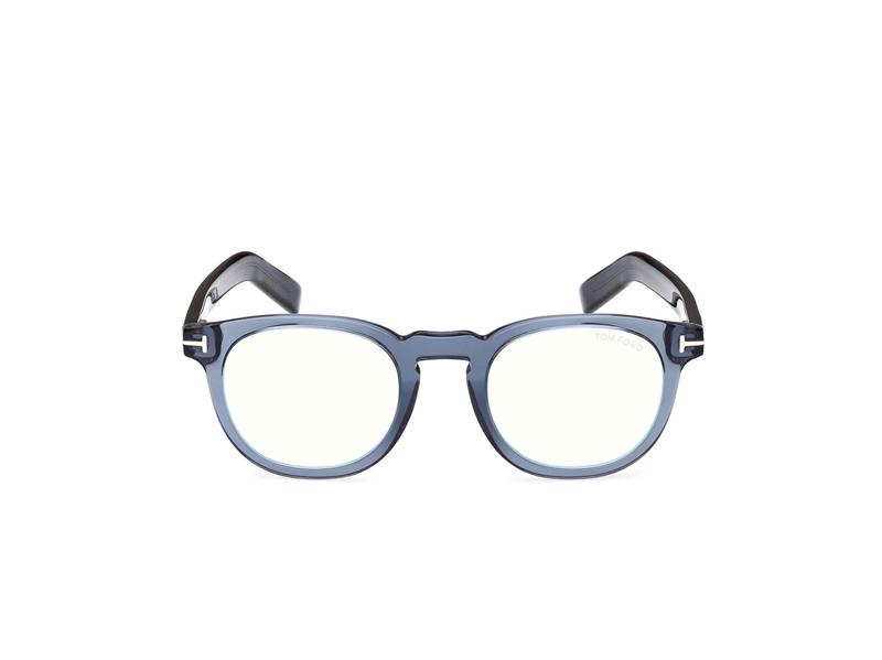 Tom Ford FT5629-B Brillestel (Form: Oval - Farve: Blå)