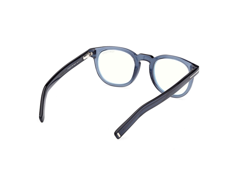 Tom Ford FT5629-B Brillestel (Form: Oval - Farve: Blå)