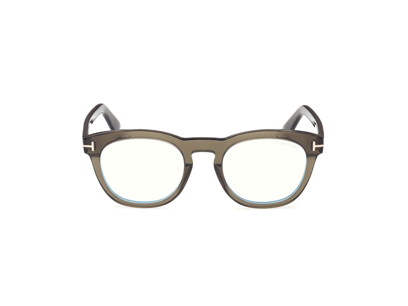 Tom Ford FT6081-B Brillestel (Form: Rund - Farve: Grøn)
