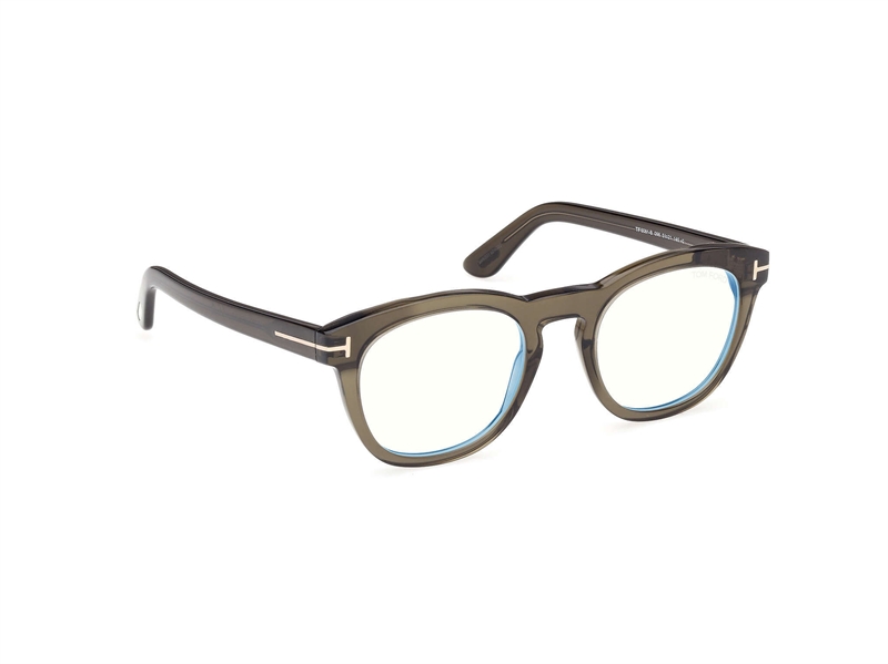 Tom Ford FT6081-B Brillestel (Form: Rund - Farve: Grøn)