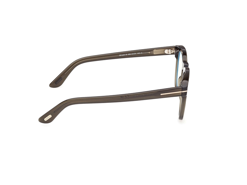 Tom Ford FT6081-B Brillestel (Form: Rund - Farve: Grøn)
