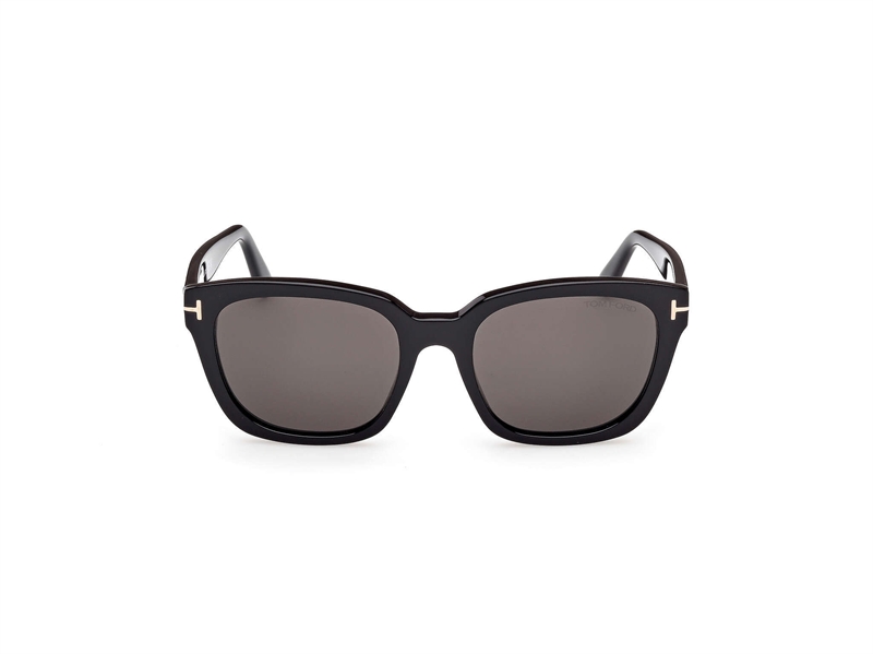 Tom Ford FT1216 Solbrille (Form: Firkantet - Farve: Sort)