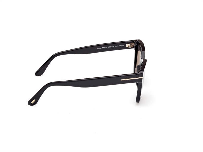 Tom Ford FT1216 Solbrille (Form: Firkantet - Farve: Sort)