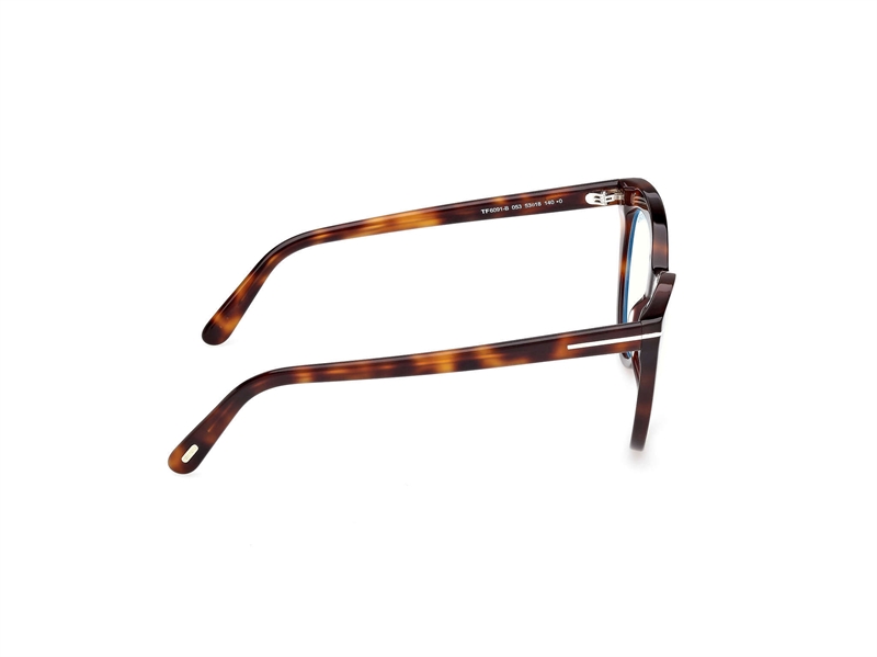 Tom Ford FT6091-B Brillestel (Form: Cat Eye - Farve: Brun)