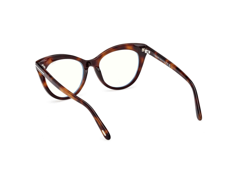 Tom Ford FT6091-B Brillestel (Form: Cat Eye - Farve: Brun)