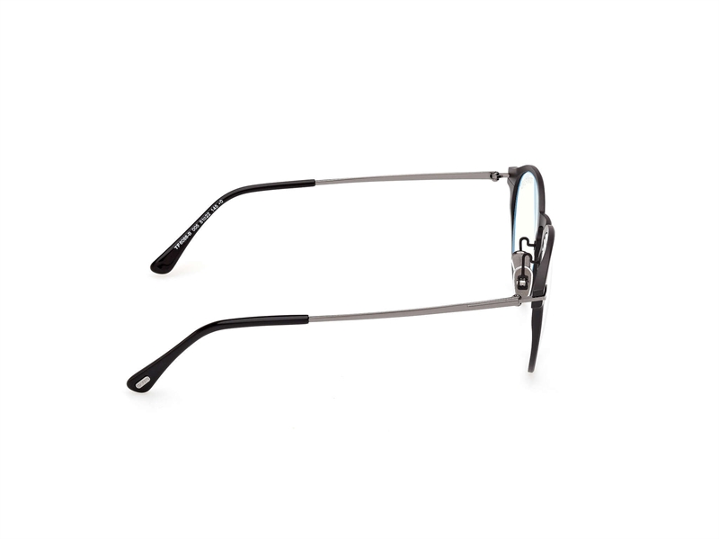 Tom Ford FT6088-B Brillestel (Form: Rund - Farve: Sort)