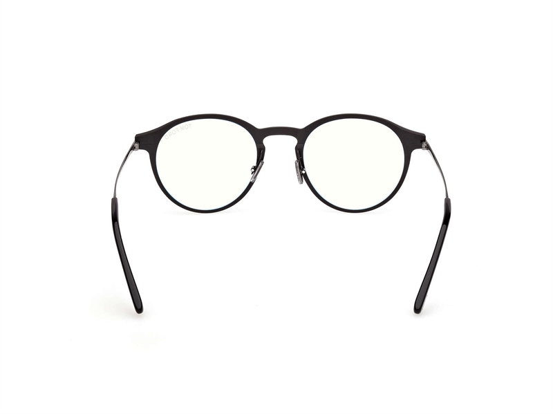 Tom Ford FT6088-B Brillestel (Form: Rund - Farve: Sort)