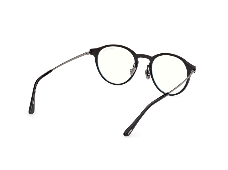 Tom Ford FT6088-B Brillestel (Form: Rund - Farve: Sort)