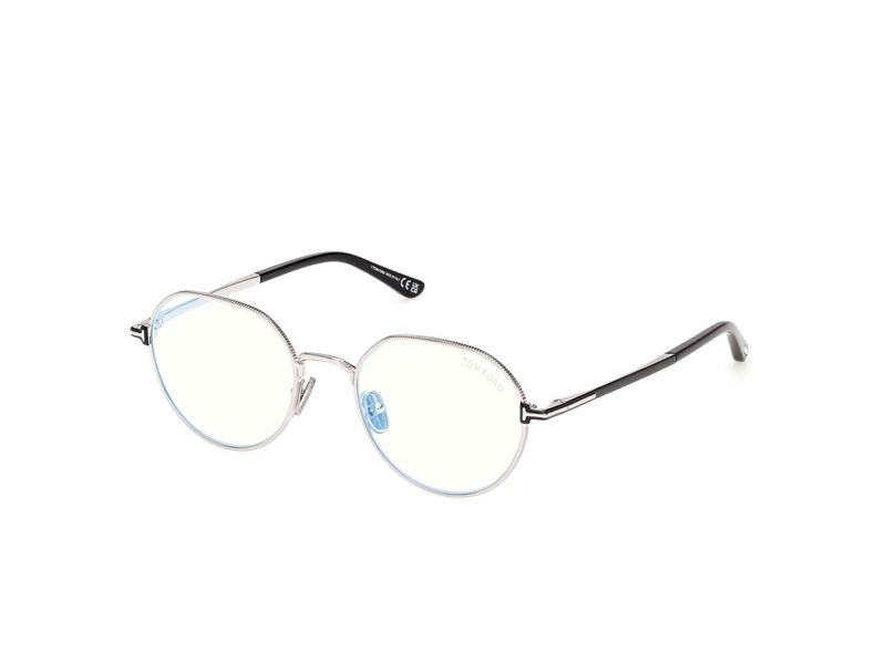 TOM FORD FT6127-B Brillestel (Form: Rund - Farve: Grå)