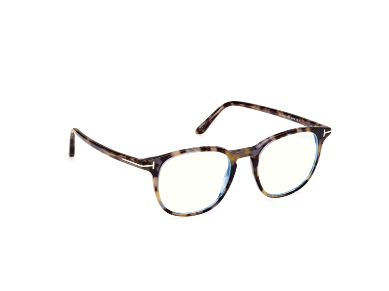 Tom Ford FT5832-B Brillestel (Form: Rund - Farve: Havana)