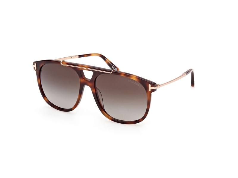 Tom Ford FT1306 Solbrille (Form: Andet - Farve: Brun)