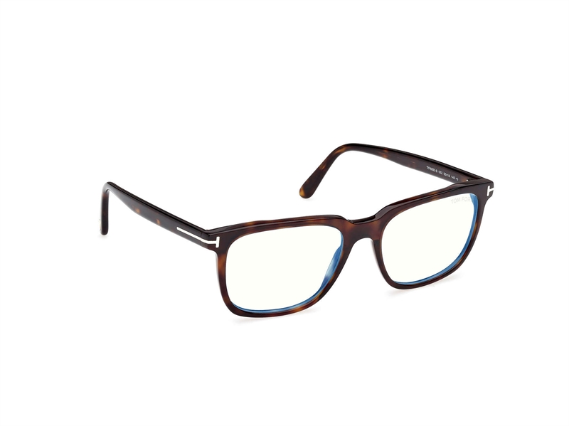Tom Ford FT6080-B Brillestel (Form: Firkantet - Farve: Havana)
