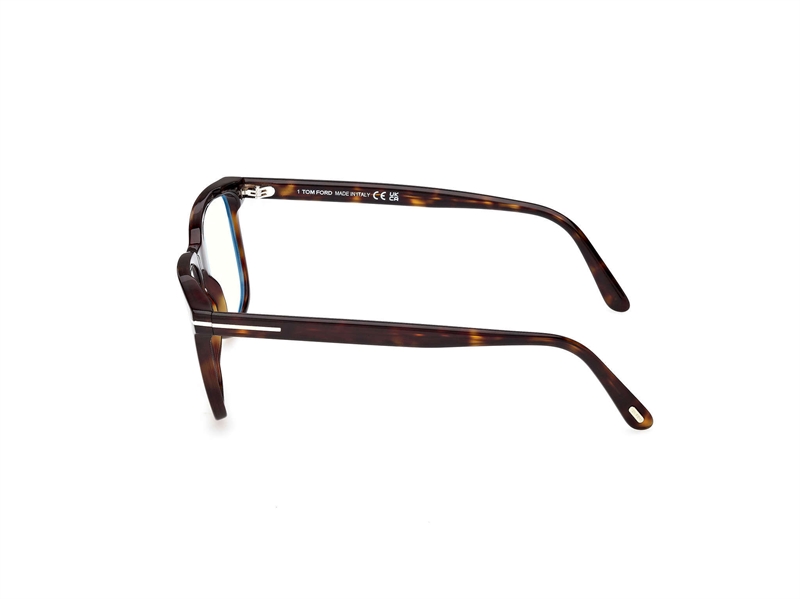 Tom Ford FT6080-B Brillestel (Form: Firkantet - Farve: Havana)