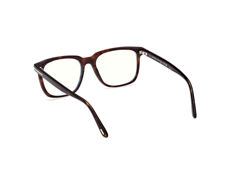 Tom Ford FT6080-B Brillestel (Form: Firkantet - Farve: Havana)