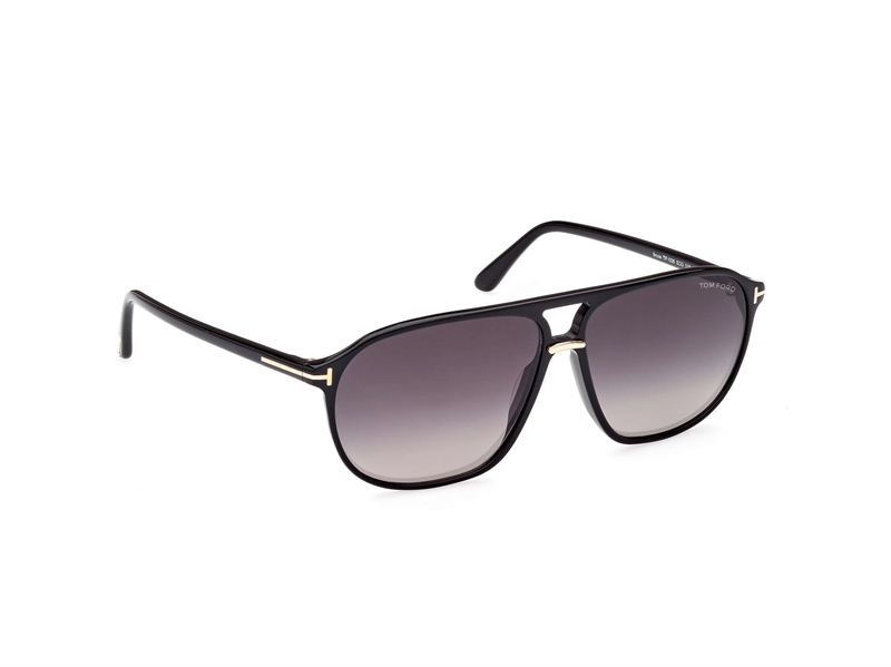 Tom Ford FT1026 Solbrille (Form: Andet - Farve: Sort)