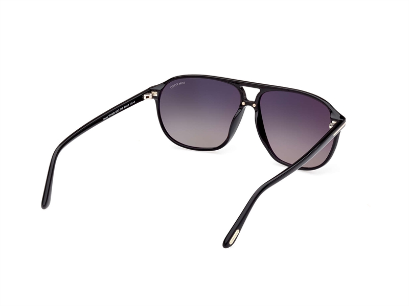 Tom Ford FT1026 Solbrille (Form: Andet - Farve: Sort)