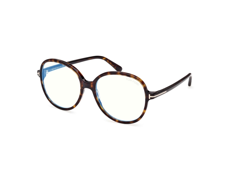 Tom Ford FT6090-B Brillestel (Form: Rund - Farve: Havana)