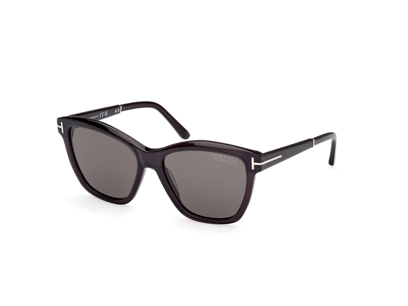 Tom Ford FT1087 Solbrille (Form: Firkantet - Farve: Sort)