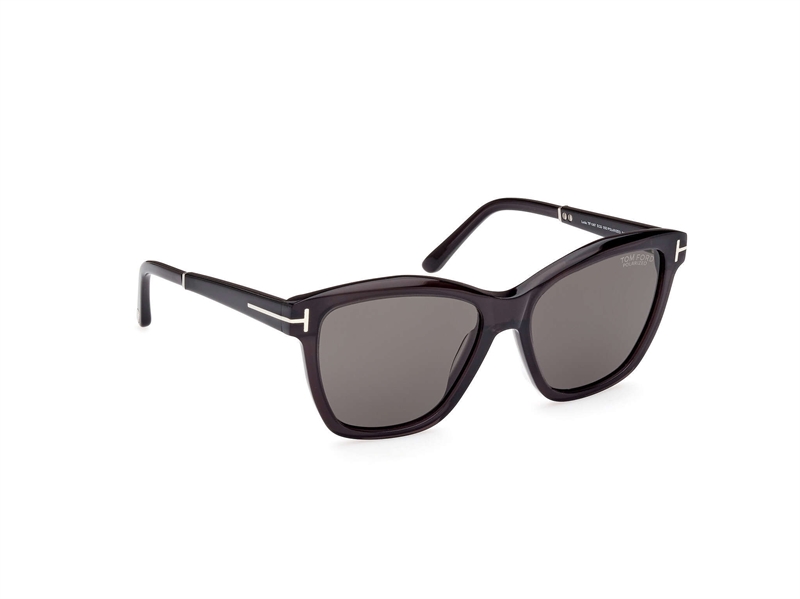 Tom Ford FT1087 Solbrille (Form: Firkantet - Farve: Sort)