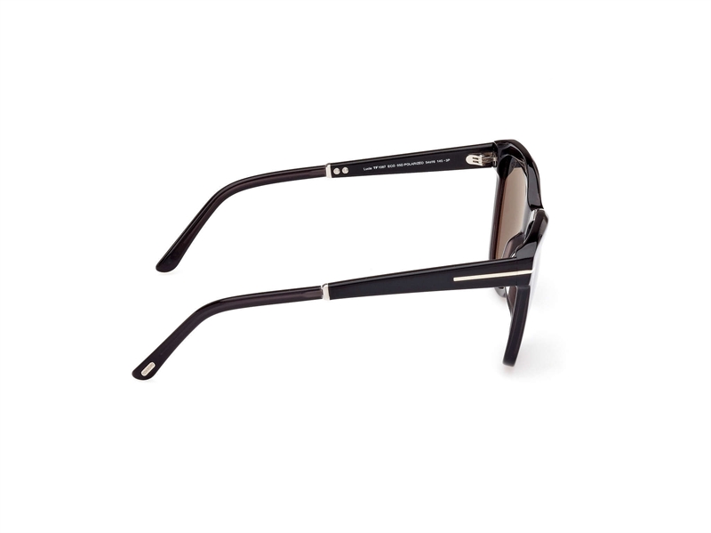 Tom Ford FT1087 Solbrille (Form: Firkantet - Farve: Sort)
