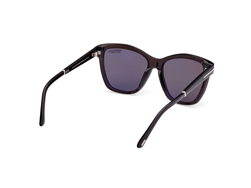 Tom Ford FT1087 Solbrille (Form: Firkantet - Farve: Sort)