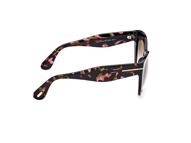 Tom Ford FT0940 Solbrille (Form: Firkantet - Farve: Sort)