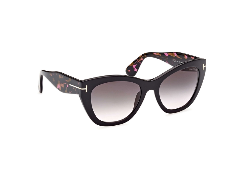 Tom Ford FT0940 Solbrille (Form: Firkantet - Farve: Sort)