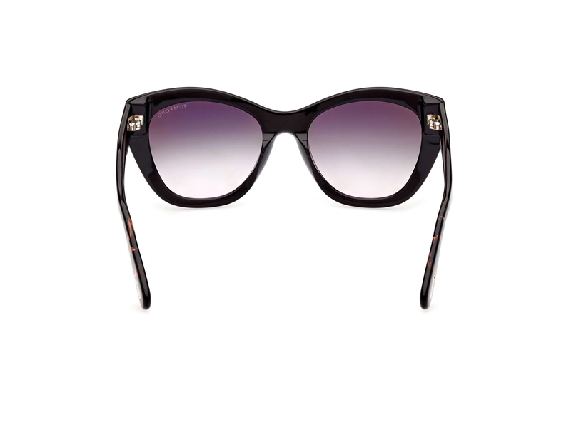 Tom Ford FT0940 Solbrille (Form: Firkantet - Farve: Sort)